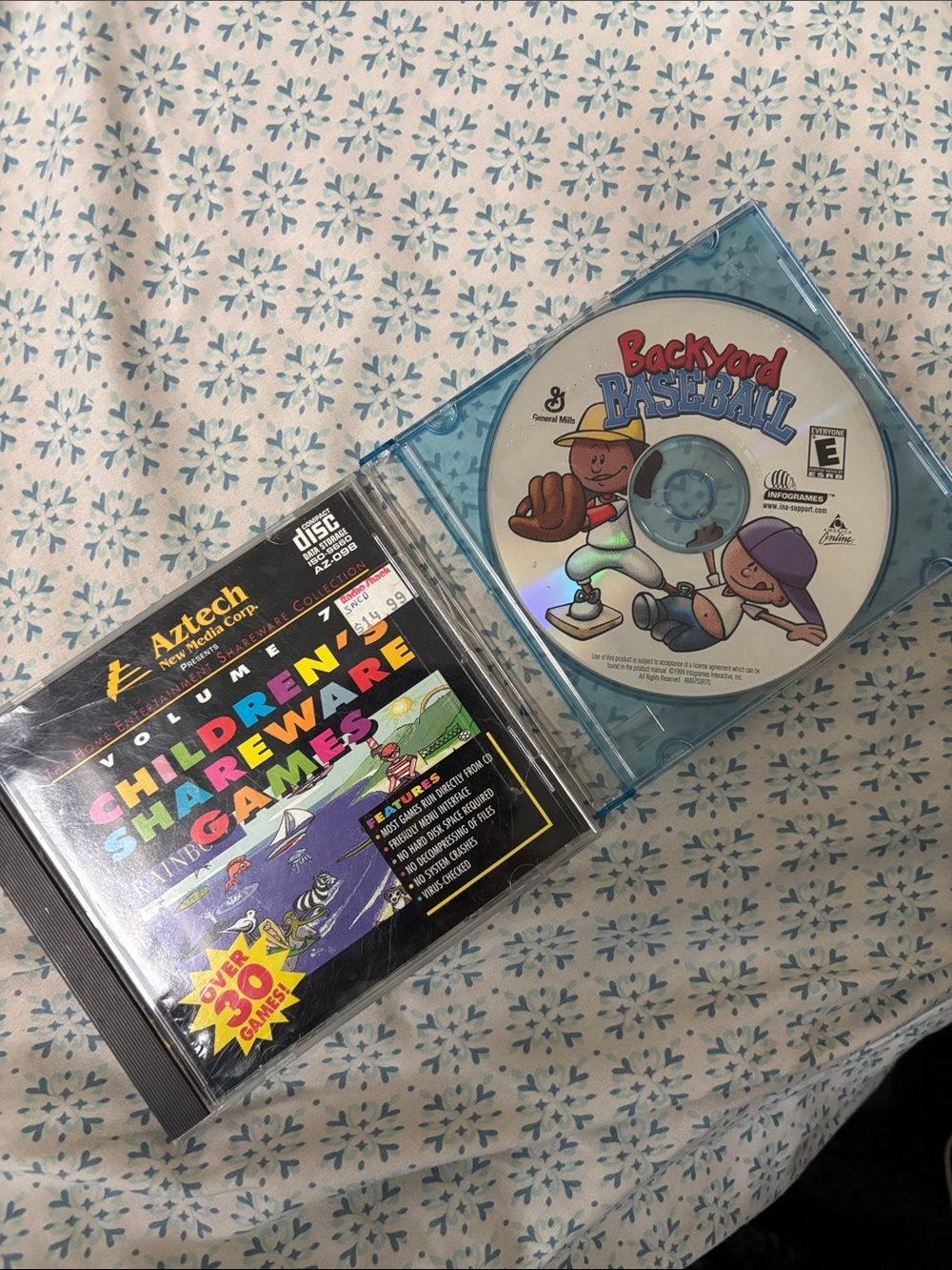 Children's Shareware Games and backyard baseball pc